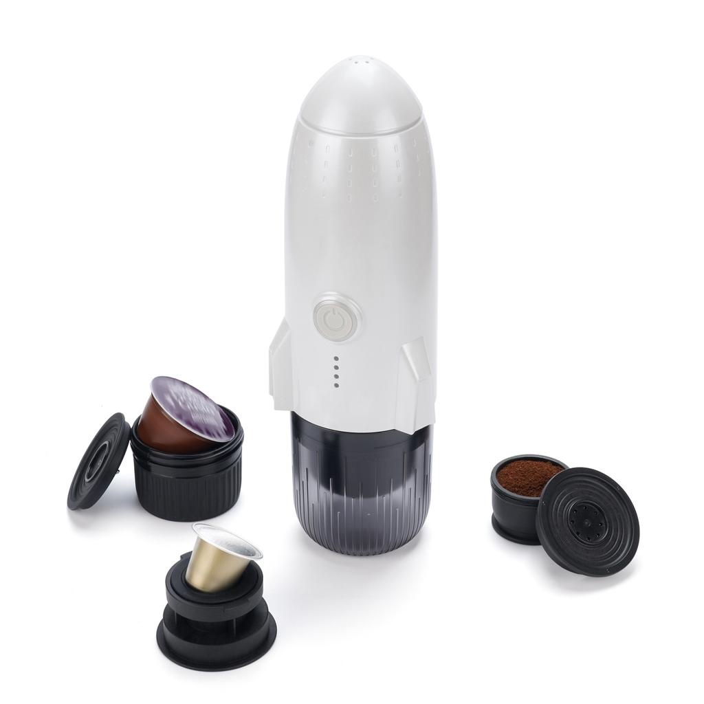 Wireless Portable Coffee Maker 3 in 1 Coffee Machine 19 Bar Pressure for Camping RV Travel Office