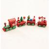 Christmas Decorations Christmas Wooden Train Children's Kindergarten Holiday Christmas Gifts