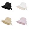 Summer Outdoor Sun Hat With Large Brim And Breathable Polyester For Women