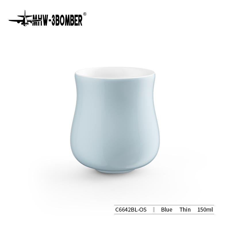 MHW-3BOMBER 150ml Ceramic Cup Tea Mugs Ceramic Espresso Cups for Latte Art Cocoa Cappuccino Cafe Bar Tool Kitchen Accessories
