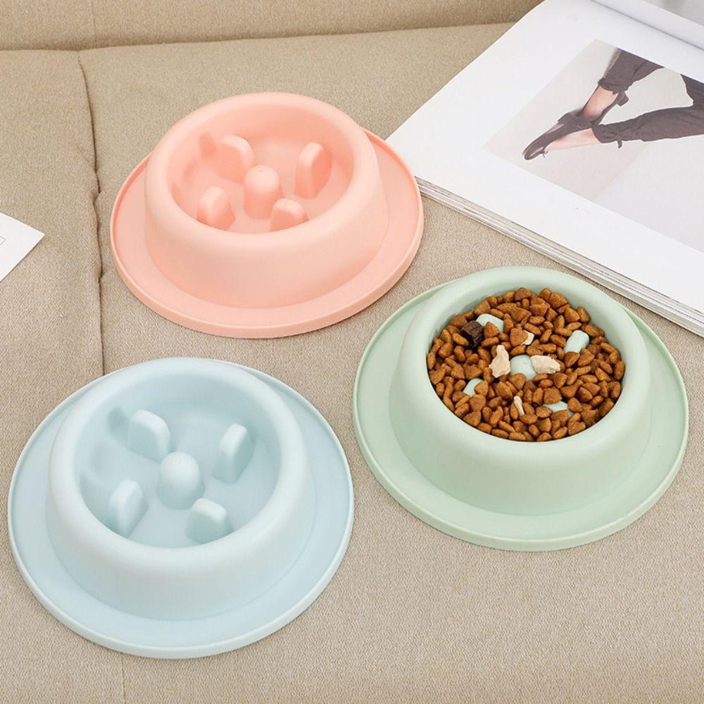 

Миска для здоровой собаки против удушья, принадлежности для кормления, миска для щенков, кошек, миска для медленной еды для домашних животных