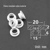 Nylon Wear-Resistant Insulating Step Washer Bolt Liner - Male-Female Screw Bushing