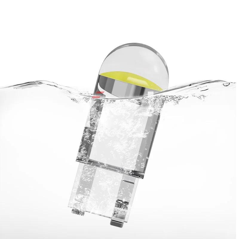 5PCS W5W Led T10 Car Light COB Glass 6000K White Auto Automobiles License Plate Lamp Dome Read DRL Bulb Style 12V Car Lights