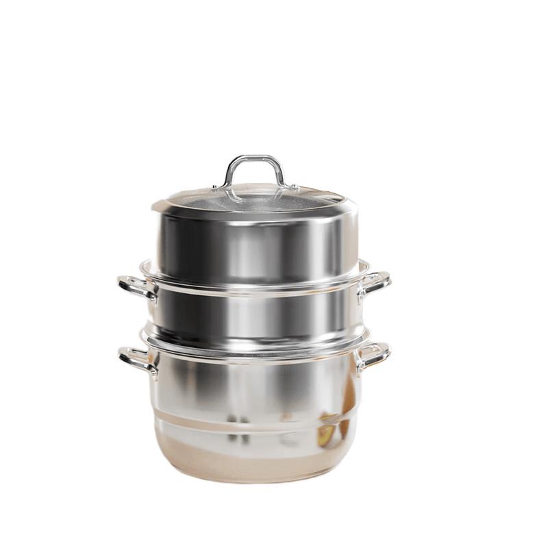 Velosan Beechwood Wok & 3-Layer Steamer Set