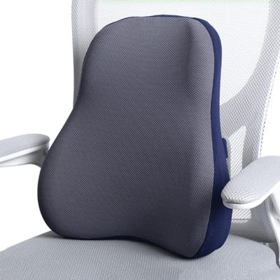Office Chair Cushion Soft Memory Foam Lumbar Support Pillow Lower Back Pain Relief Ergonomic Back Support Cushion Trains Airplanes Trucks Cars