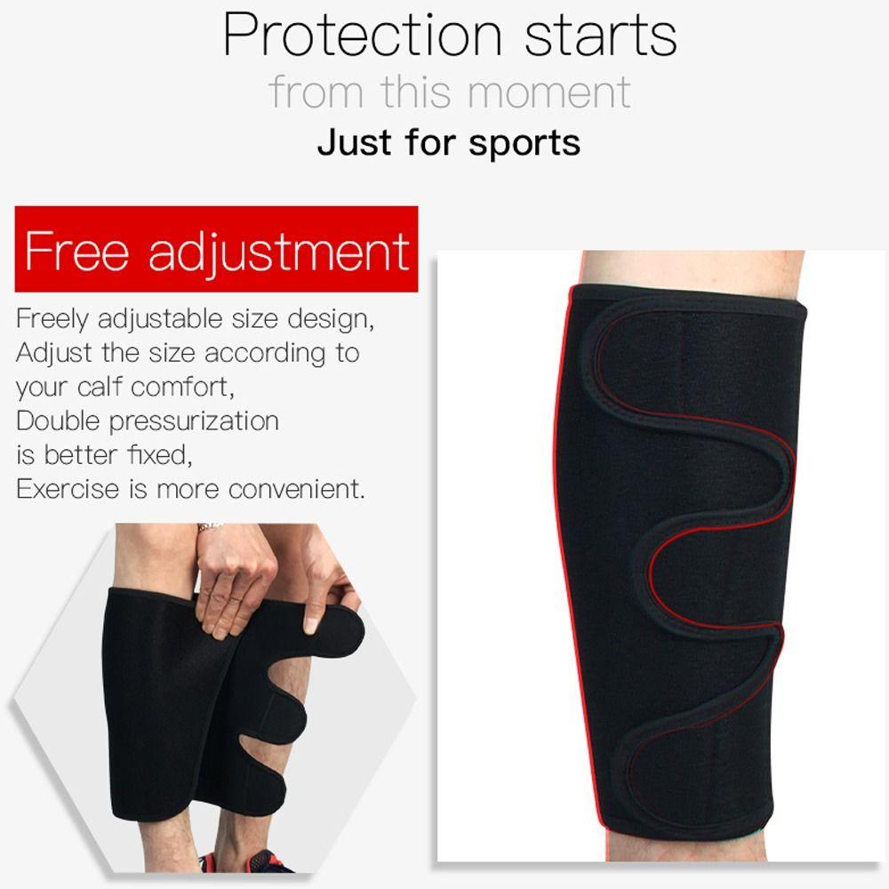 Shin Splint Support Calf Sleeve Neoprene Calf Brace Splint Wrap   Reduced Muscle Swelling