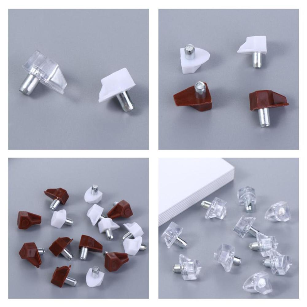Seperator Fixed Cupboard Shelf Studs Pegs Furniture Bracket Holder Home Improvement Shelves Support