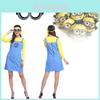 Schattig Geel Minion Cosplay Kostuum Voor Dames Perfect Voor Halloweenfeesten En Evenementen
