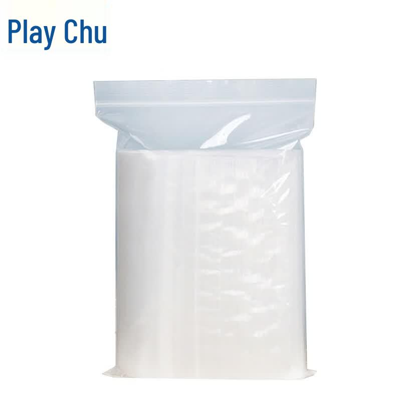 Self-Sealing Transparent Plastic Bags