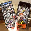 Funda For Xiaomi Redmi Note 10 9 11 Pro Soft Phone Case 10S 9S K40 8 9A 9C 9T 7 10C 8T Silicone Cover Haikyu!! Anime Shell Capa