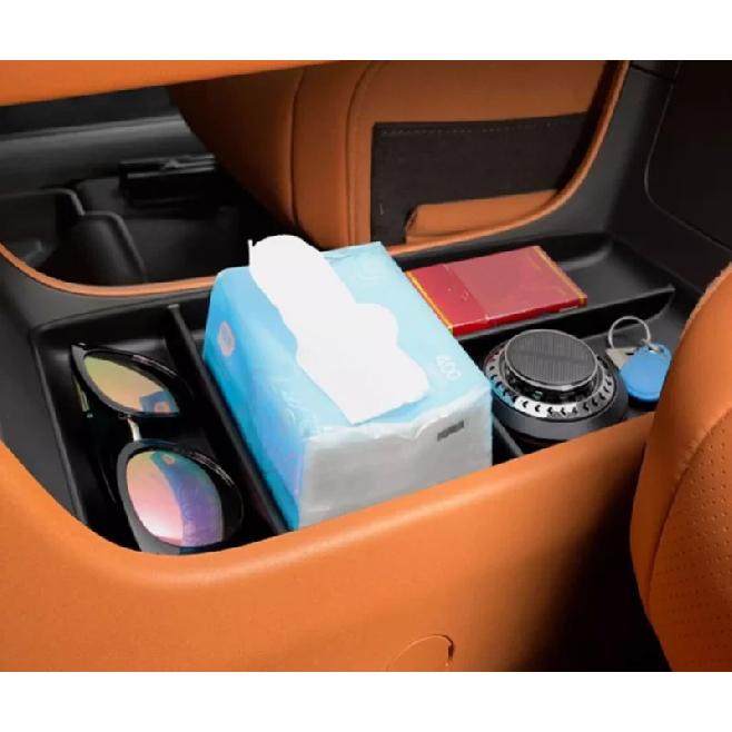 For GAC AION V 2024 2025 2026 Car Central Armrest Storage Box Container Holder Tray Wireless Charging Pad Storage Accessories