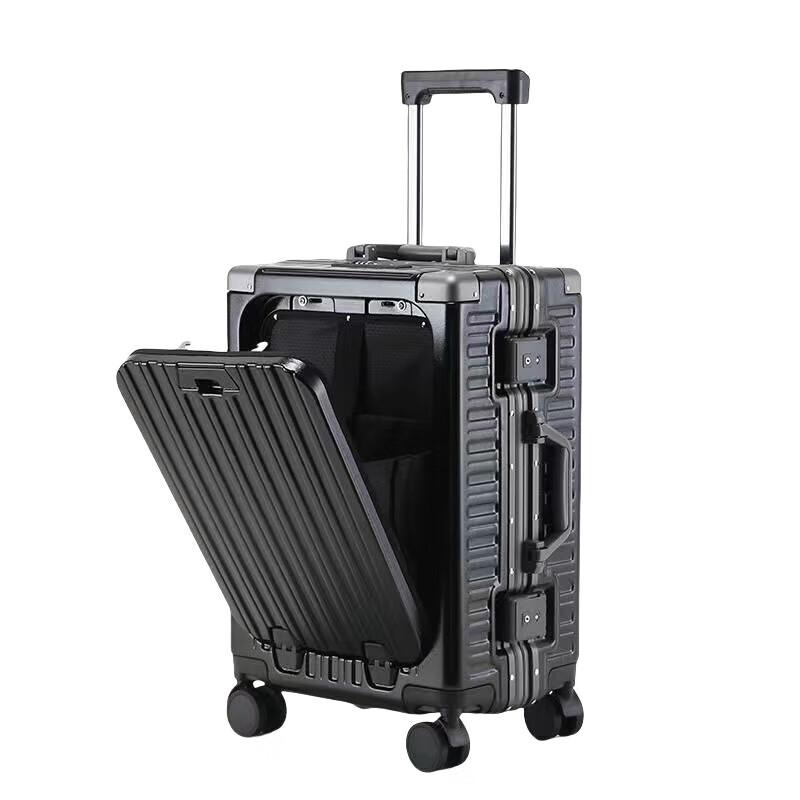 RhinoWalker 088 Business Front-Opening Aluminum Frame Luggage 20 inch