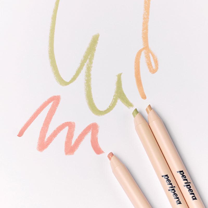 Peripera Mood Fit Pencil Concealer 02 Cover Green 0.35g