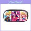 Oshi No Ko Kids Pencil Case With Large Capacity For School Storage And Stationery Organization
