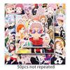 50 Cartoon Japanese Comics Back To The Site DIY Doodle Suitcase Car Laptop Decoration Stickers