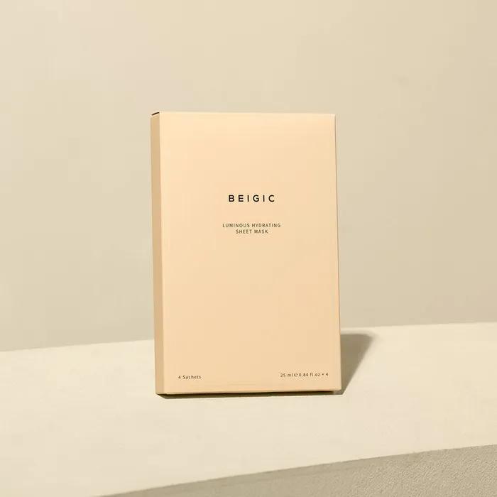 [15-minute spa glow care] Luminous Hydrating Sheet Mask 1 BOX (4 sheets)