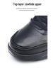 Men's Casual Lace-Up Cowhide Sneakers - Breathable, Lightweight, All-Season Fashion Dad Shoes