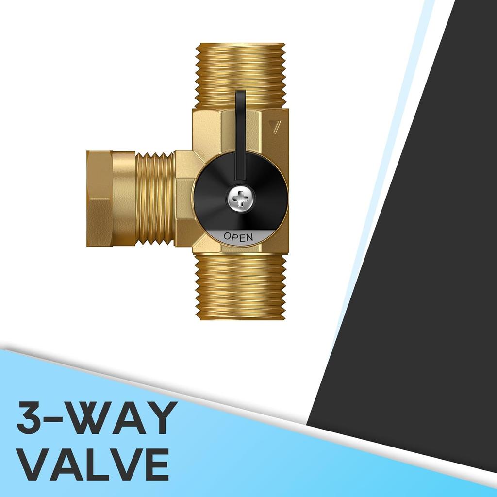 RVGURD RV Pump Converter Winterizing Kit, Water System Antifreeze Pump Converter, For Boat/RV Water Pump To Fill Pipes With Antifreeze