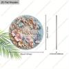 2D Flat Hanging Decorative Signs,interior Wall or Door Decoration,garden decoration,"Welcome"logo,a Housewarming Gift for Friends