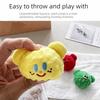 Bite-Resistant Squeaker Dog Toy Cartoon Animal Shaped Toy Dog Grinding Teeth Toys  Training