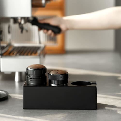 MHW-3BOMBER Espresso Tamper Mat, 51-58mm, Multi-Function Tamper Stand, ABS Coffee Tamper Mat, Coffee Supplies (51/53/54/58mm) CH6719