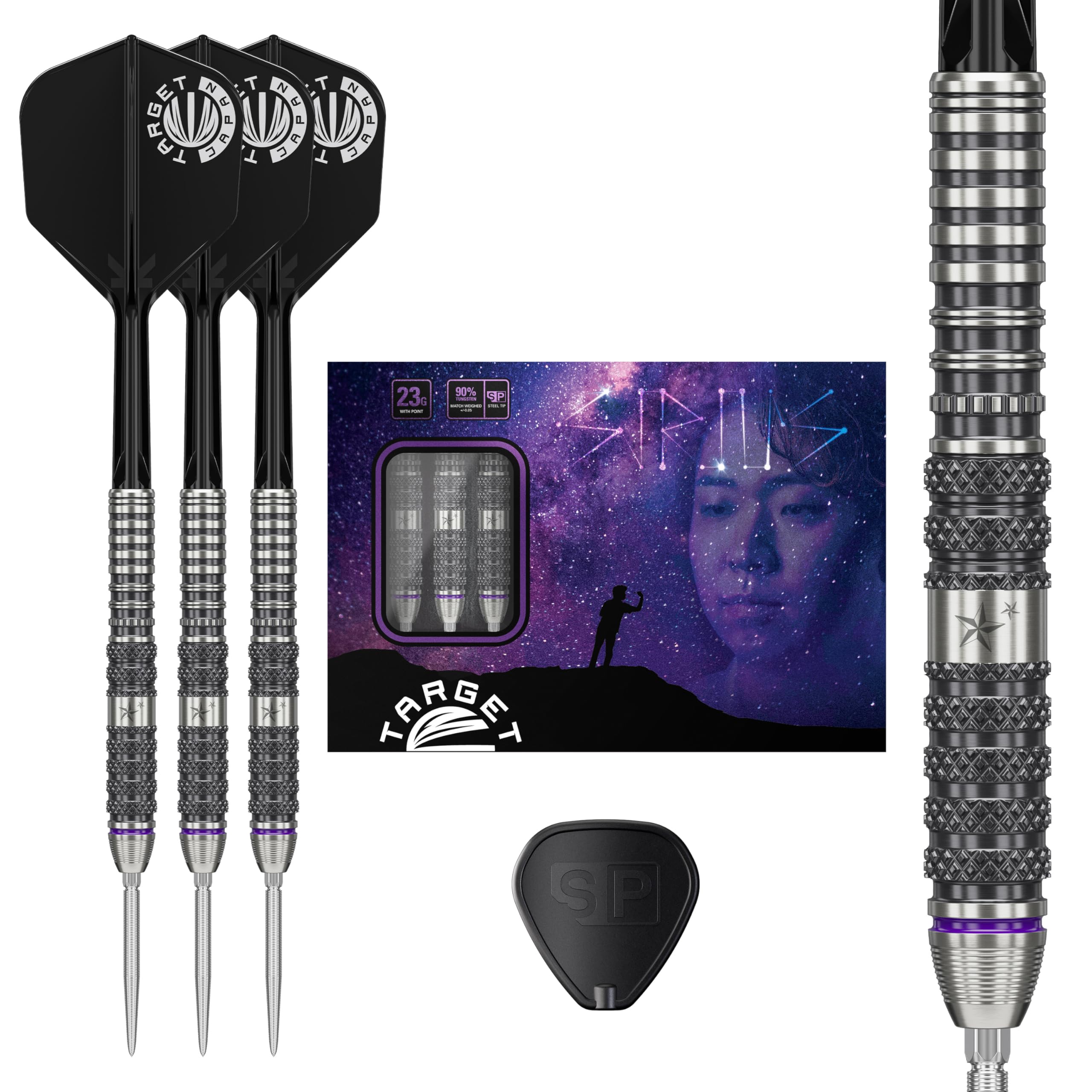 TARGET PRIME SERIES SIRIUS G3 90% 23G SWISS POINT STEEL darts