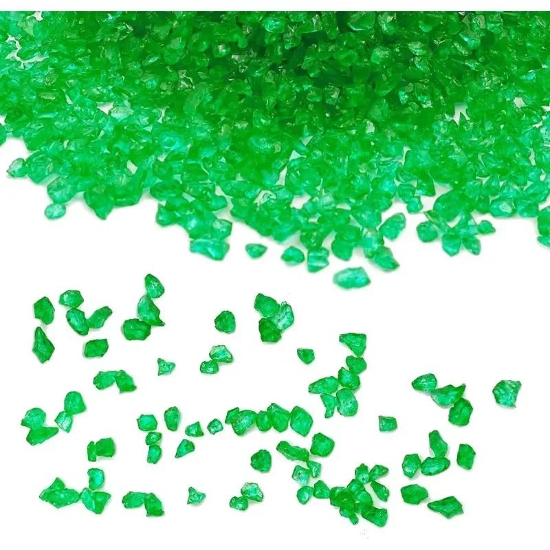 Aquarium Fish Tank Gravel 1 Pound High Luster Crushed Glass for Aquarium Decorations Vase Filler.
