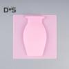 3/6Pcs Wall Mount Silicone Vase Reusable Self-Adhesive Home Office Indoor Refrigerator Window Wall Hanging Plants Flower Vase Sticker Decoration