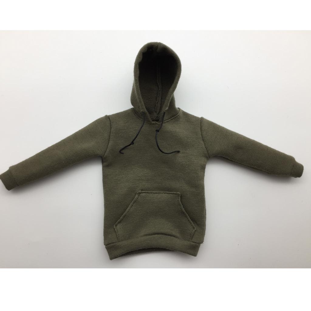 1/6 Action Figure Dolls Outfits, Zippered Sweatshirt for , 12 Inch Male Body Model