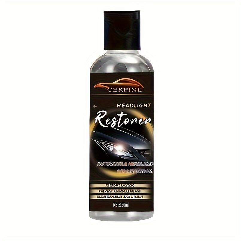 Headlight Restoration Kit – Scratch, Oxide & Yellowing Remover, Enhanced Brightness, PE Material, for All Vehicle Headlights