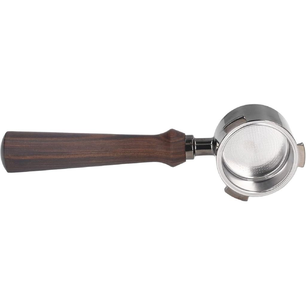 Coffee Bottomless Handle Coffee Portafilter Removable Coffee Filter Basket 3 Ears Coffee Distributor Reusable Coffee Filter Holder for ECP3420 685