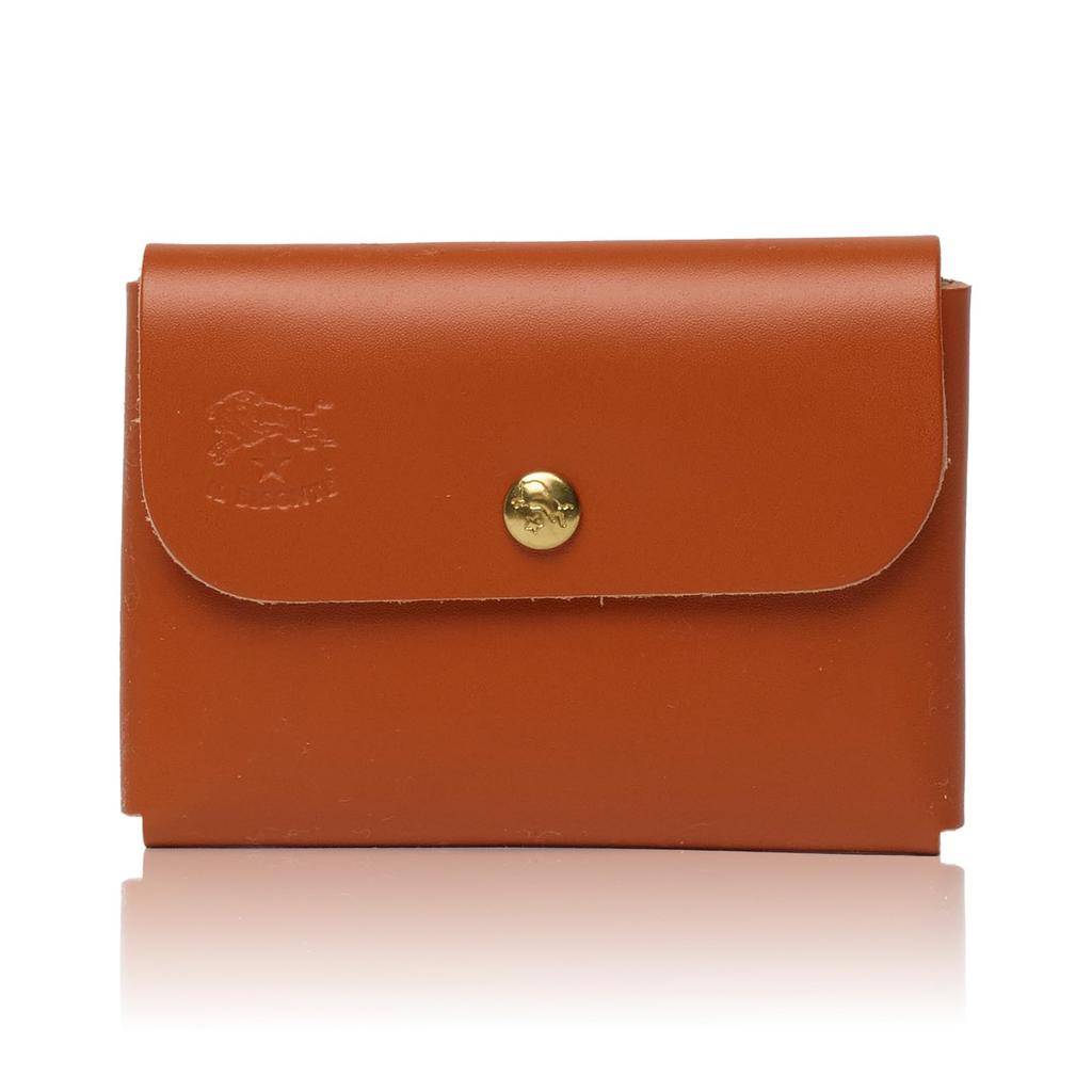 Business Card Holder SCC032 PG0001 Model Card Case Classic [Il Bizonte] (old Number C0855) CARAMEL-B [item]