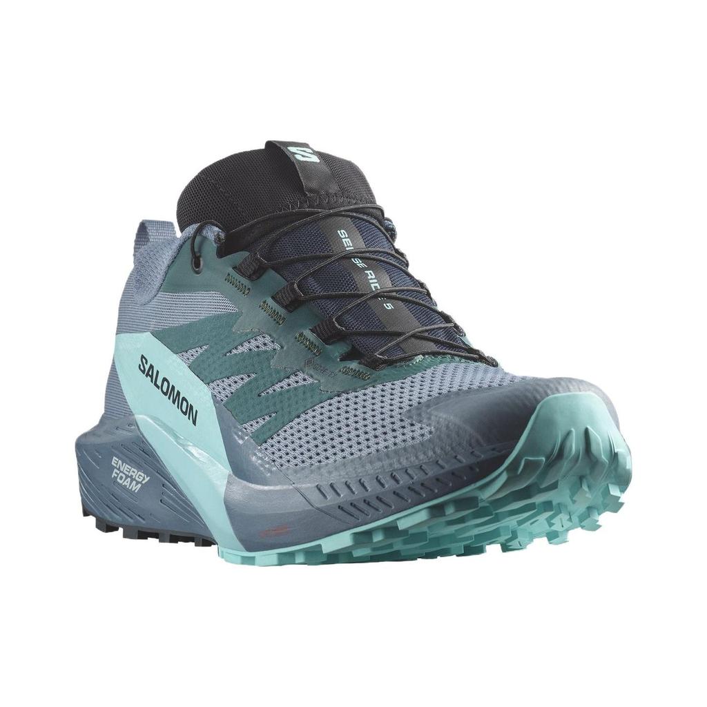 Salomon Sense Ride 5 Gtx Outdoor Functional Shoes Men Shoes Green 471474