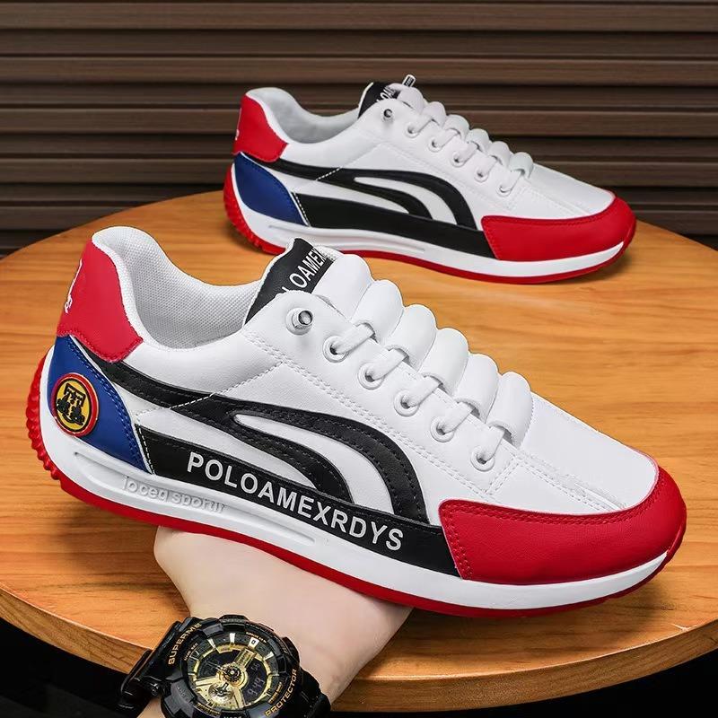 

Men s shoes spring new color matching comfortable trend student lightweight breathable sports shoes fashion casual shoes 39