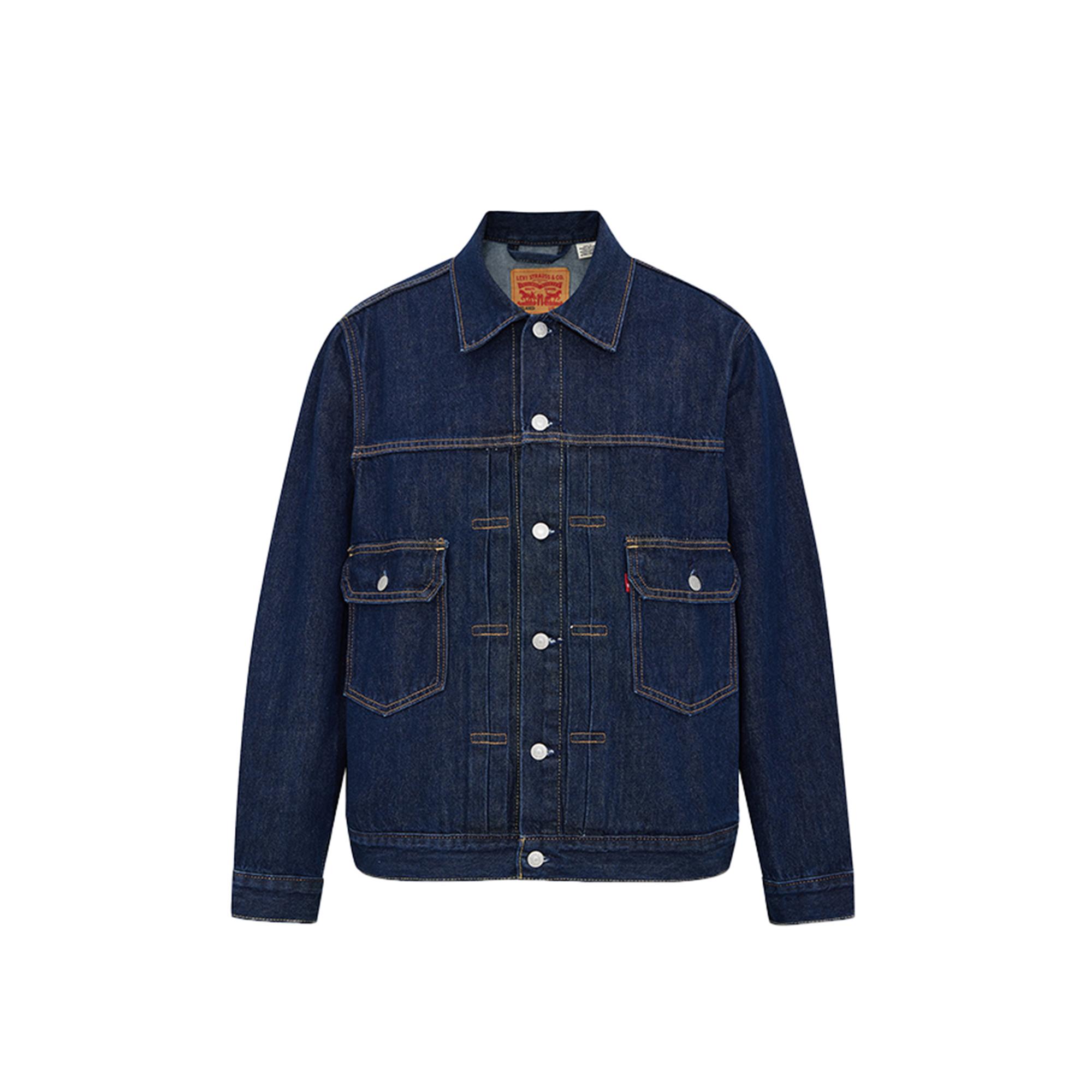 Levi`s Denim Jacket Men`s Dark Blue