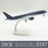 20cm Alloy Azerbaijan Airlines B787 Airplane Model Plane Diecast Aircraft Display Plane Model Adults Children Toys Collectible