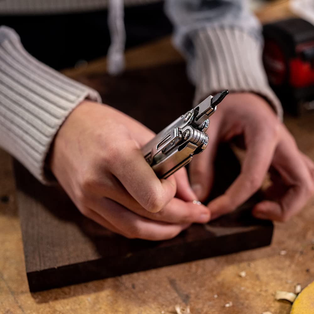 LEATHERMAN Multi Tool CURL Nylon Case with Pocket Clip Japanese 25 Year Warranty [Genuine Product]