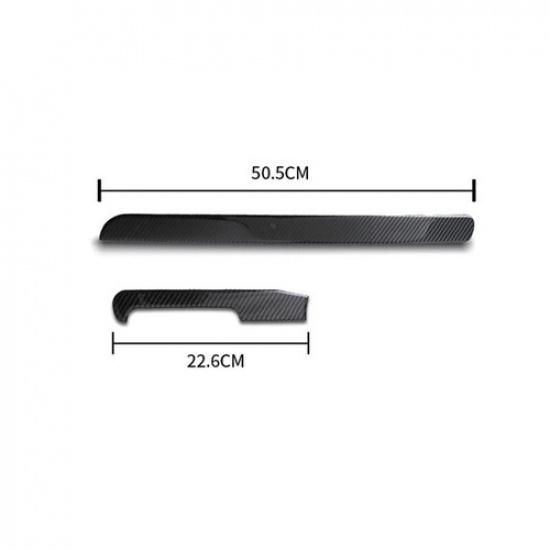 For VW Golf 6 MK6 2008-2012 Carbon Fiber Copilot Dashboard Panel Cover Trim