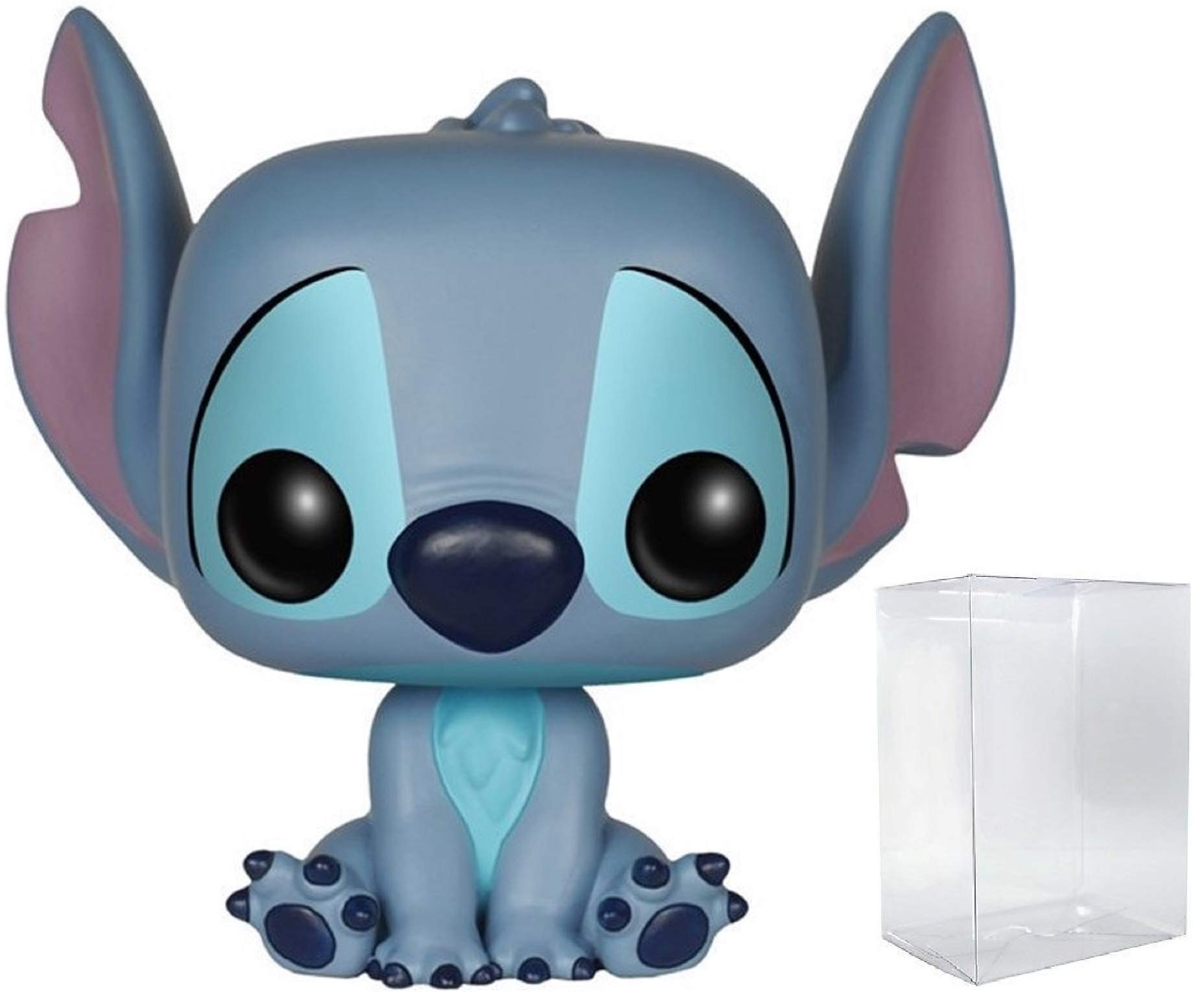 

Дисней Лило и Стич - Стич Сидящий Поп! Виниловая фигура (В комплект входит совместимый защитный чехол для поп-бокса)