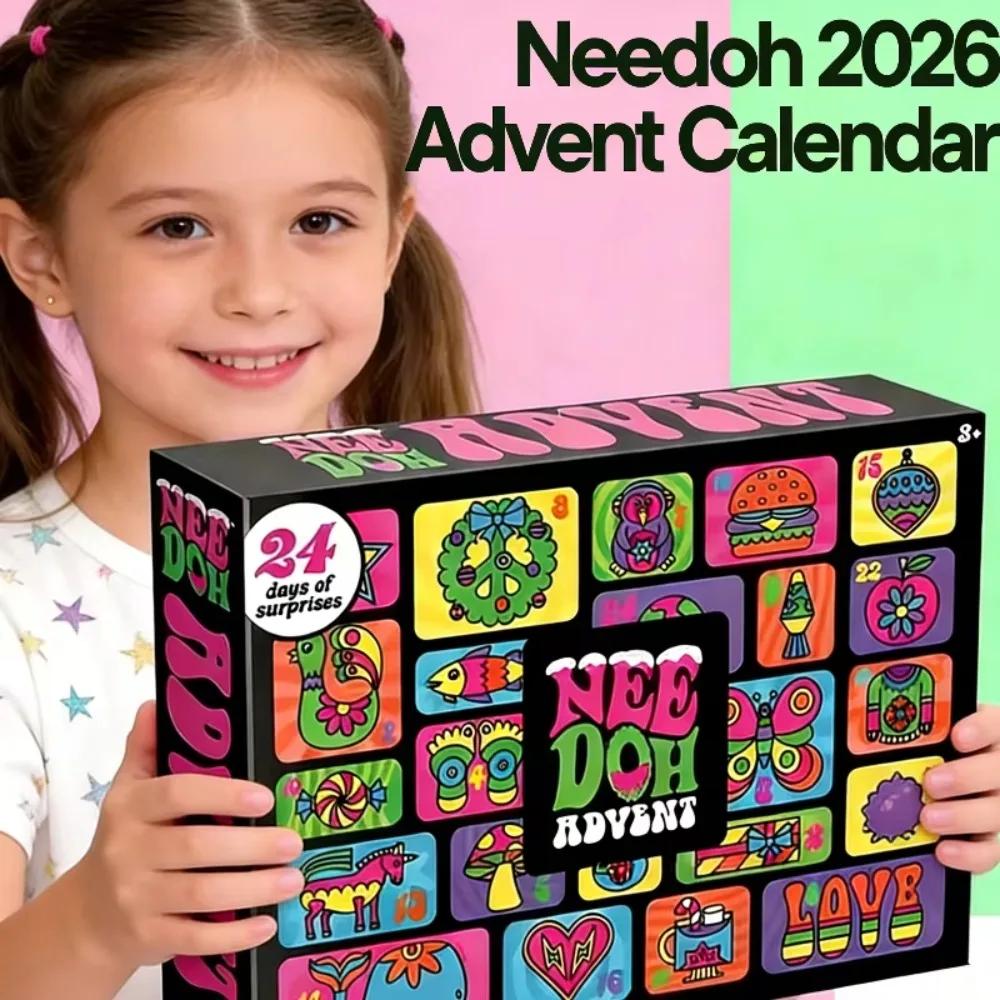New Needot Arrives in 2026 Calendar Surprise Blind Box Toys Stress Resistant Sensory Party Gifts for Children