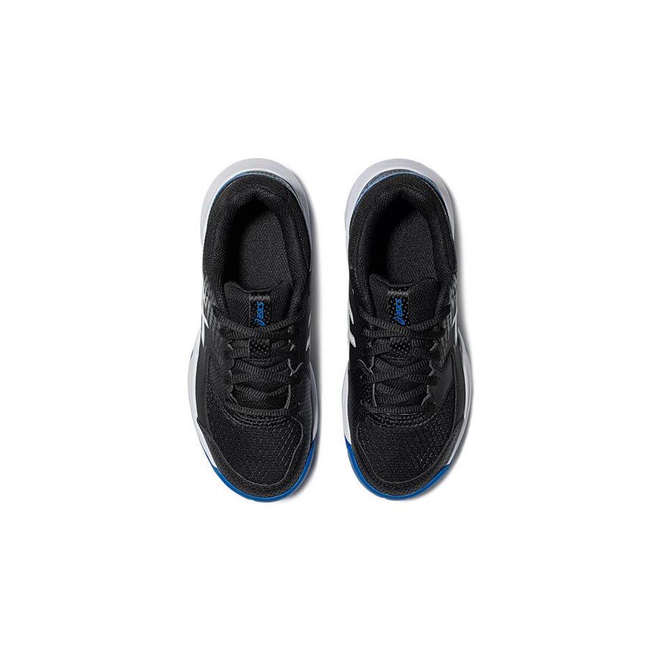 ASICS Gel Dedicate 8 GS Black Tuna Blue Kids Sneakers 1044A077-002