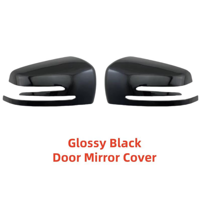 

Car upgrade For BENZ ML Klasse W166 GLX166 2011 2012 2013 2014 2015 Car Piano Black Carbon Accessories Door Mirror Cover Trim Gloss Black