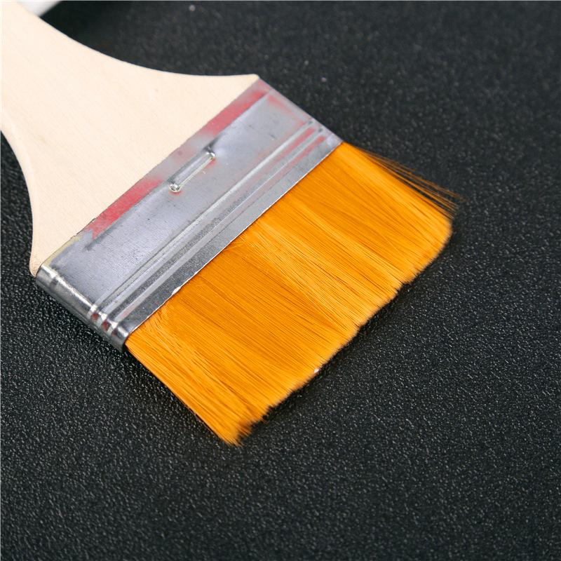 Nylon & Hog Bristle Multi-Use Brush Set for Painting, Barbecue & Cleaning