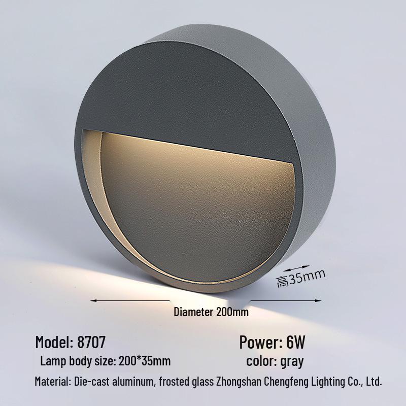 Waterproof LED Step Light for Outdoor Ramps & Corners, Die-Cast Aluminum Plinth Light