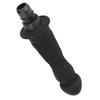 Deep Tissue Massager Head Soft Silicone Replaceable Head Attachment for Muscle Massager Black 0.7in