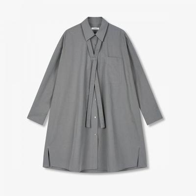 Back Button Detail Tie Dress  9106141102ct 