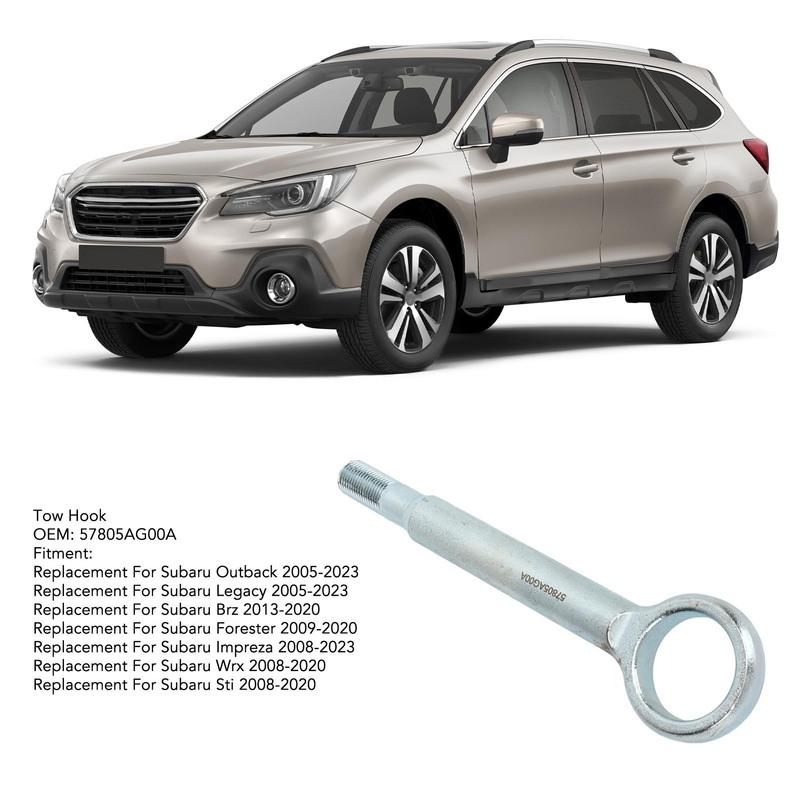 Front Tow Hook Tow Hook 57805AG00A Replacement For Outback Forester Impreza Sti Tractive Tow Hook Tie Down A