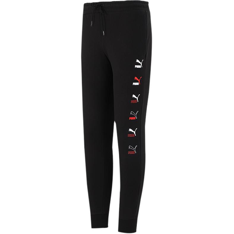 PUMA CLASSICS GRAPHICS Knitted Sweatpants Men s Black 533146-01 L