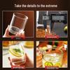 ZISIZ Heat-Resistant Glass Water Cup