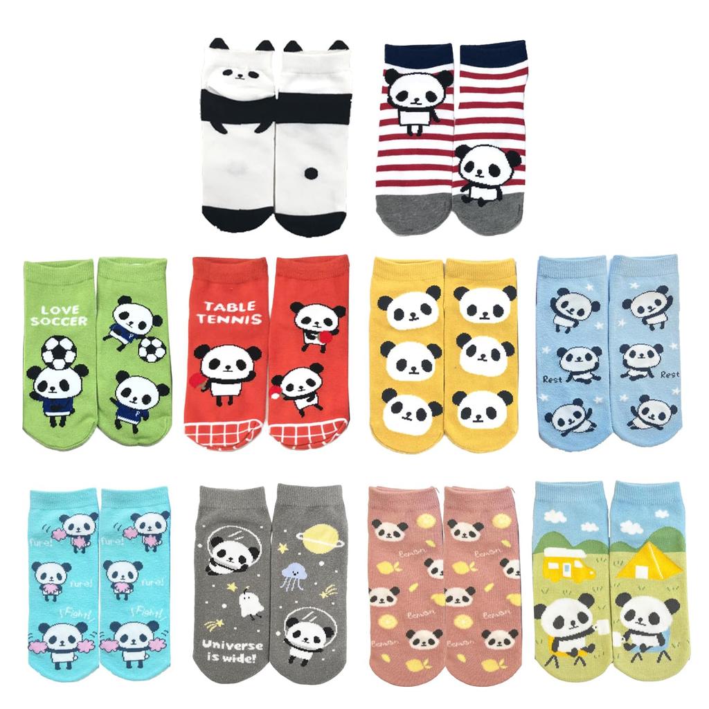 Ponožky Panda 10 párů CSW001SETA Dámské